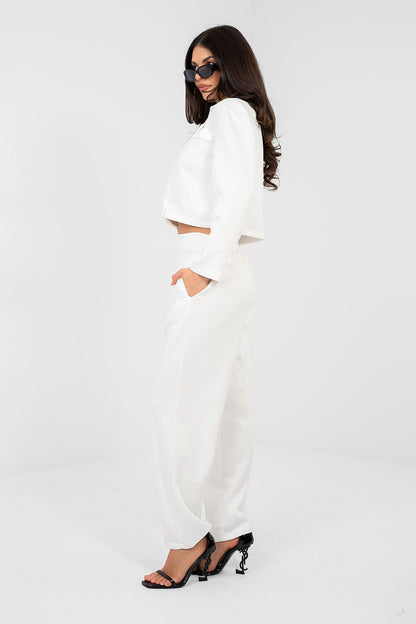 beige long sleeve matching set view 9