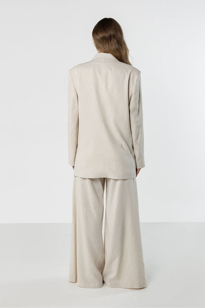 beige long sleeve jacket view 11