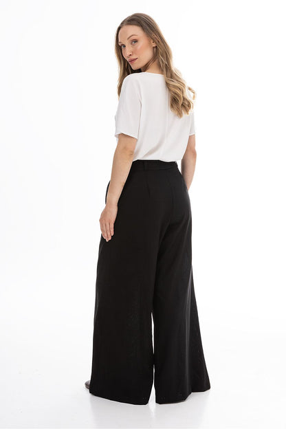 beige women trousers view 6