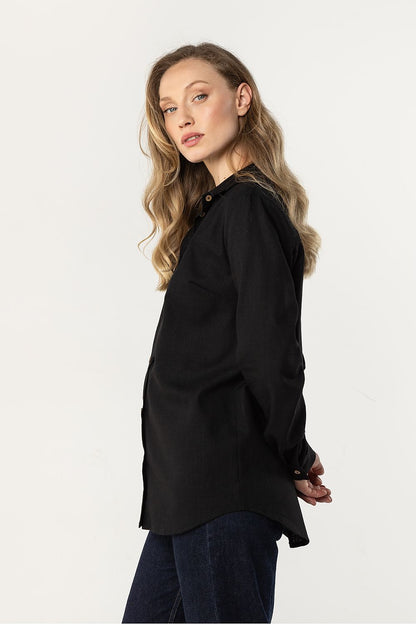 green long sleeve long sleeve shirt view 8