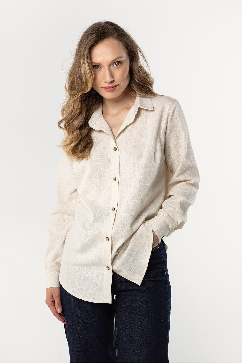 green long sleeve long sleeve shirt view 9