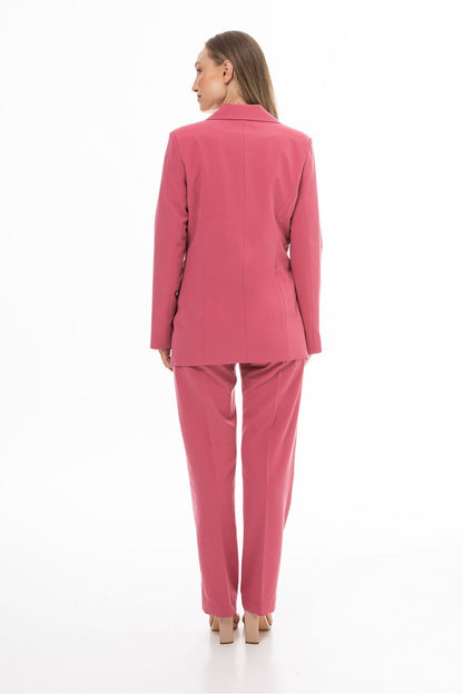 pink mini jacket detail view