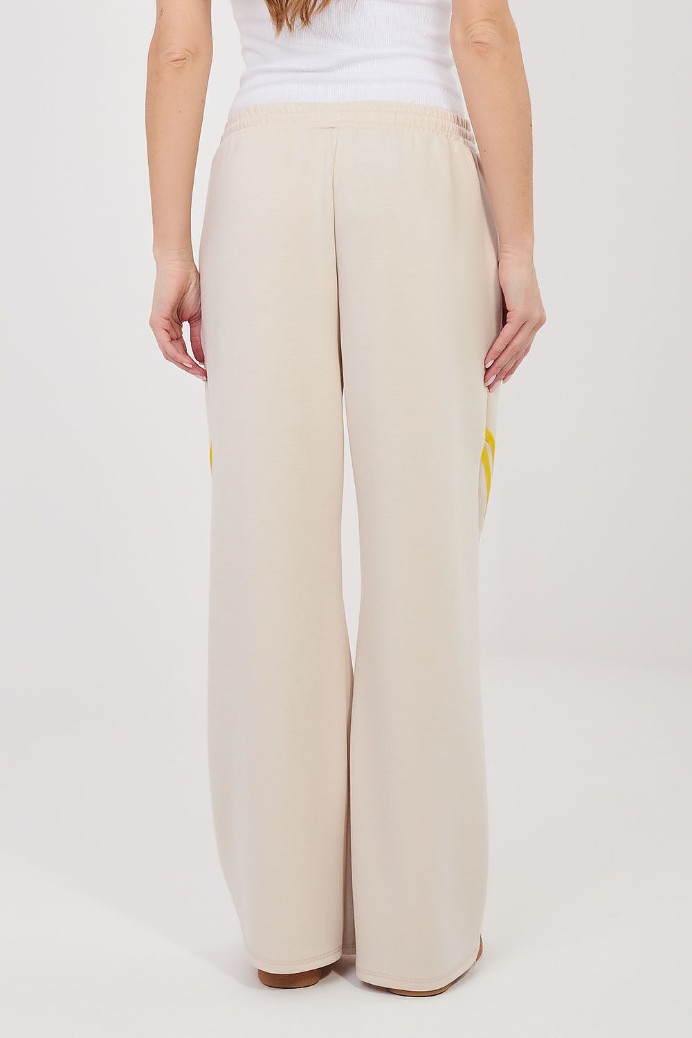 yellow lace tracksuit trousers view 6