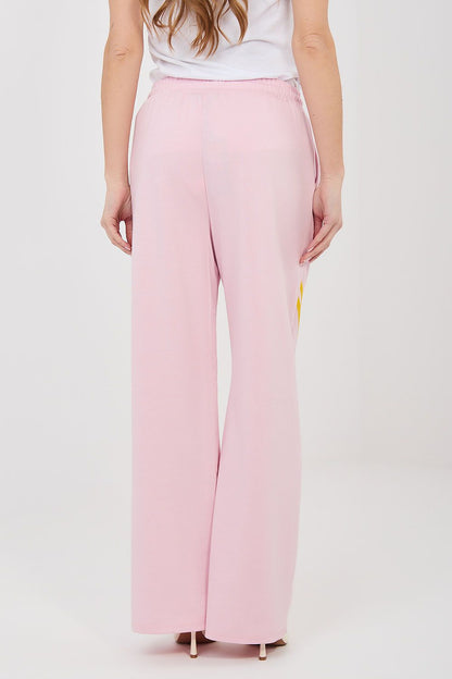 yellow lace tracksuit trousers view 9