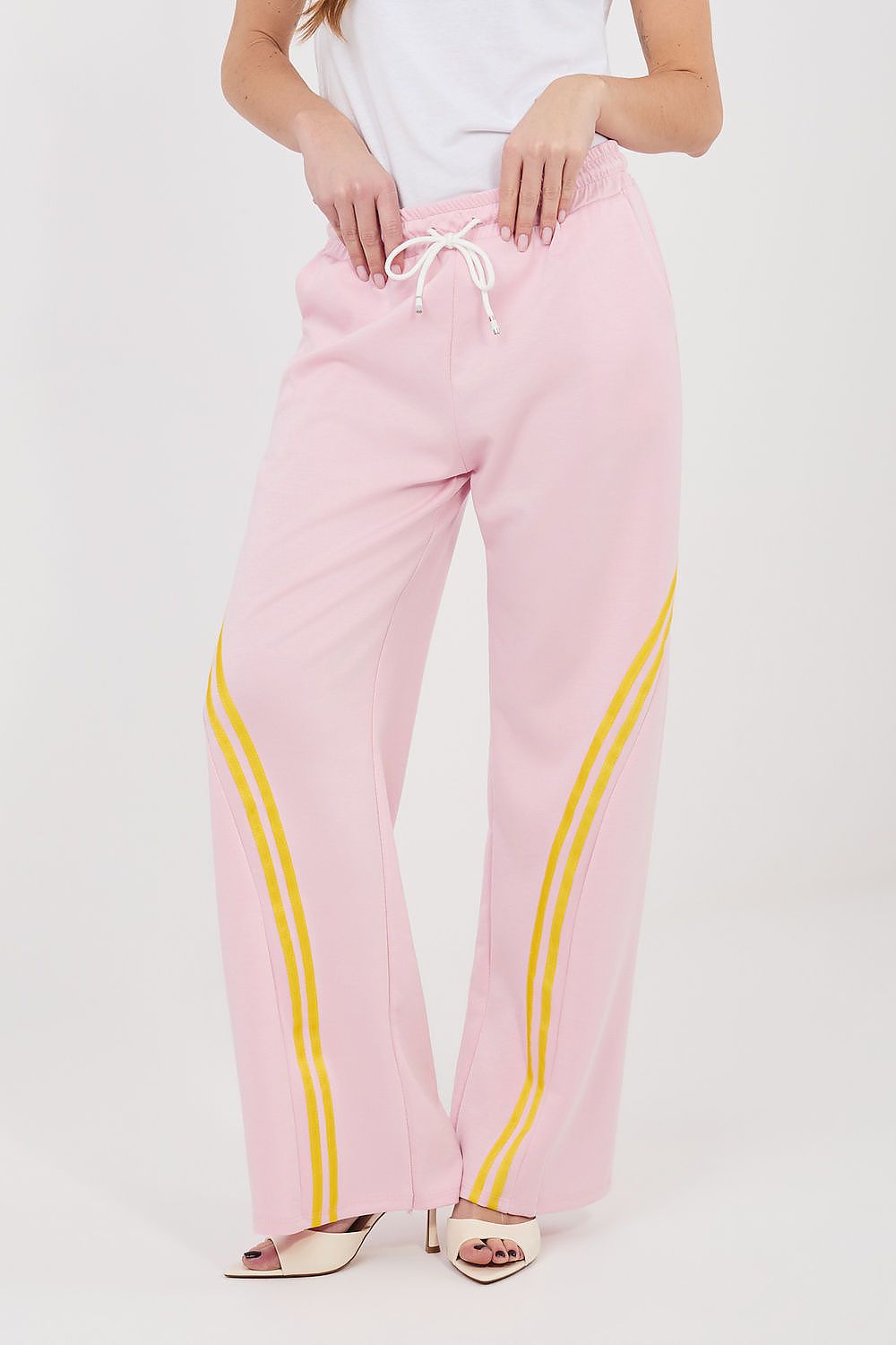 yellow lace tracksuit trousers view 11