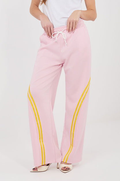 yellow lace tracksuit trousers view 11