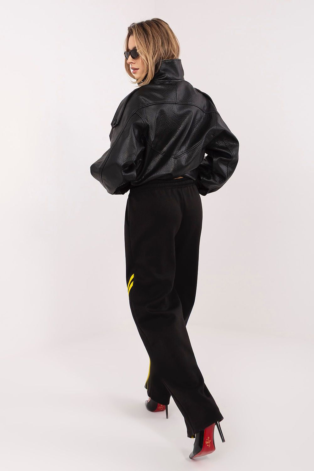 yellow lace tracksuit trousers view 18