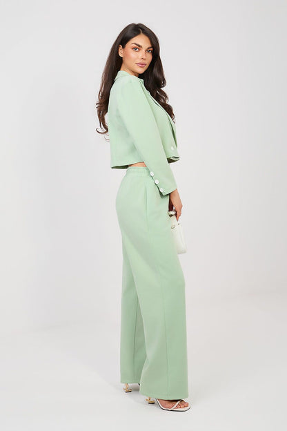 brown long sleeve maxi matching set view 26