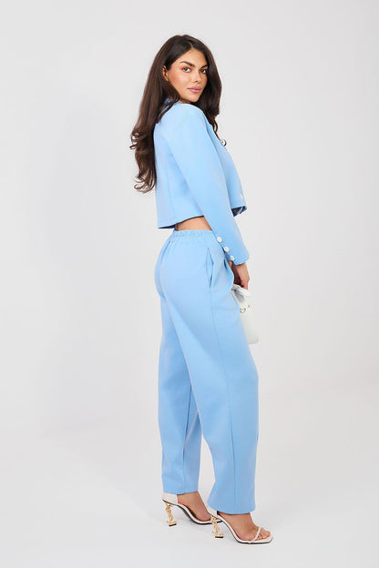beige long sleeve matching set view 26
