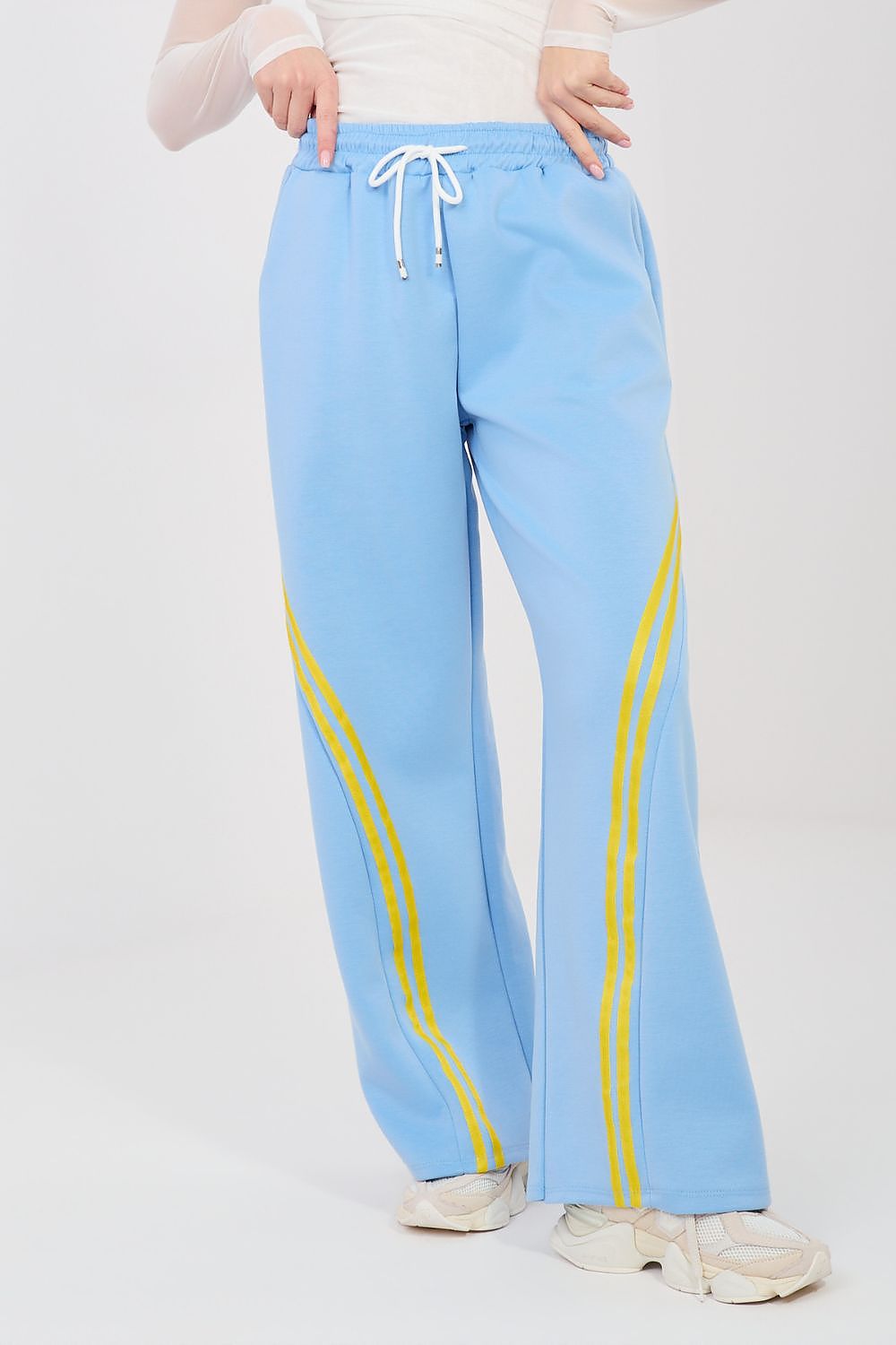 yellow lace tracksuit trousers view 21