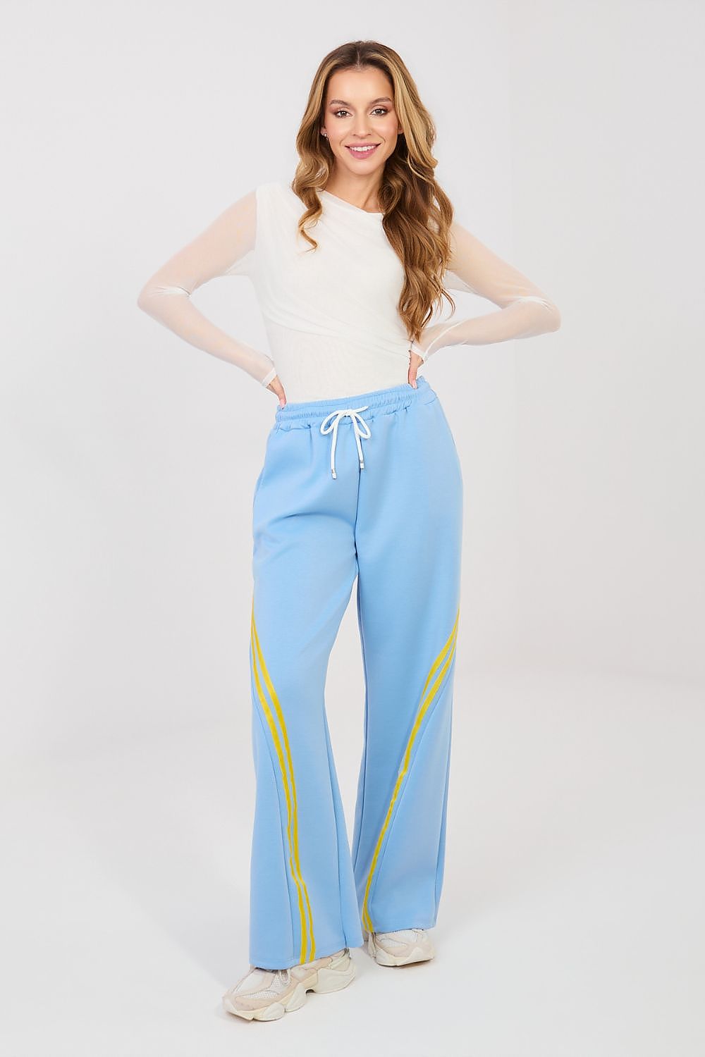 yellow lace tracksuit trousers view 22