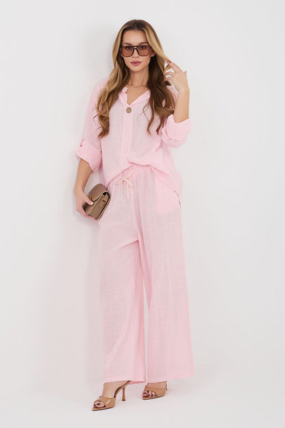 pink women trousers alternate angle