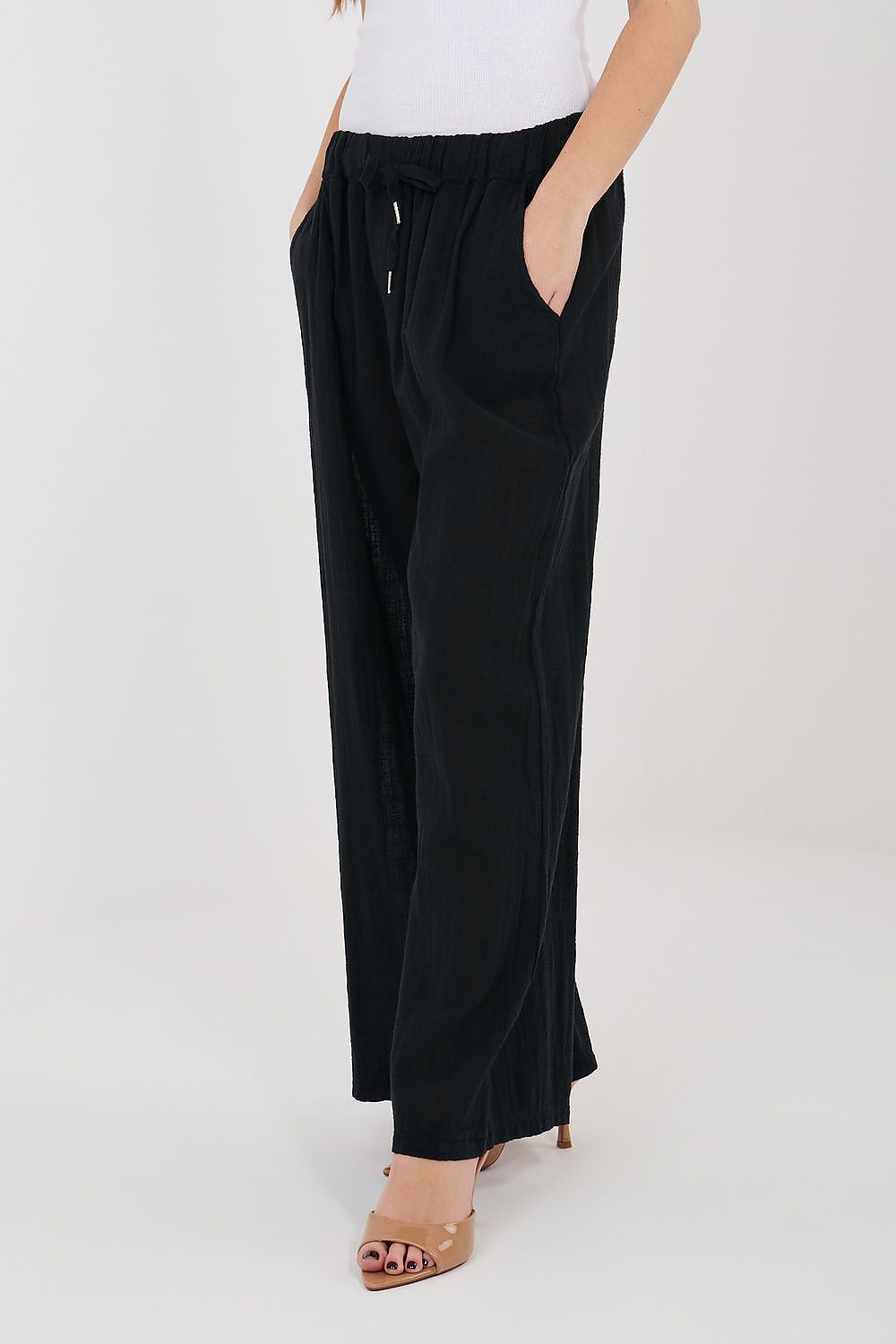 pink women trousers view 9