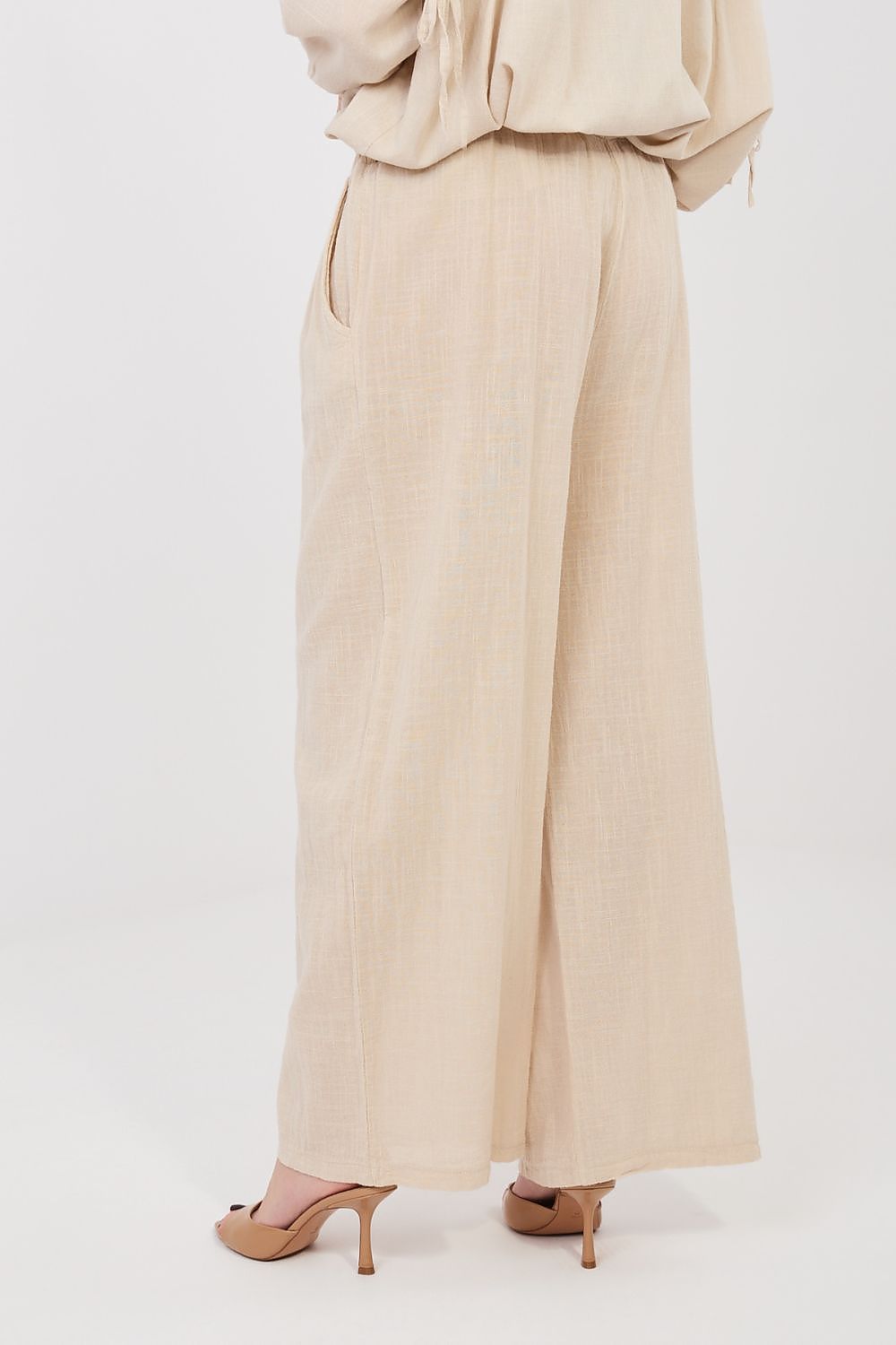 pink women trousers view 8
