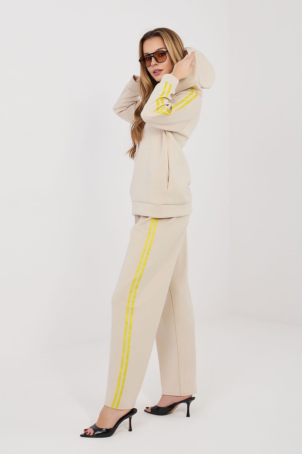 beige matching set alternate angle
