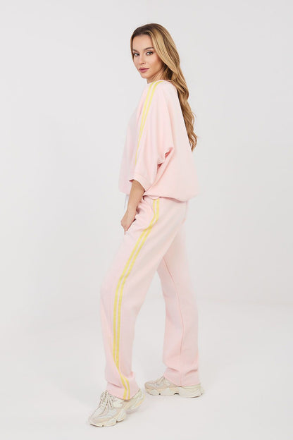 pink matching set alternate angle
