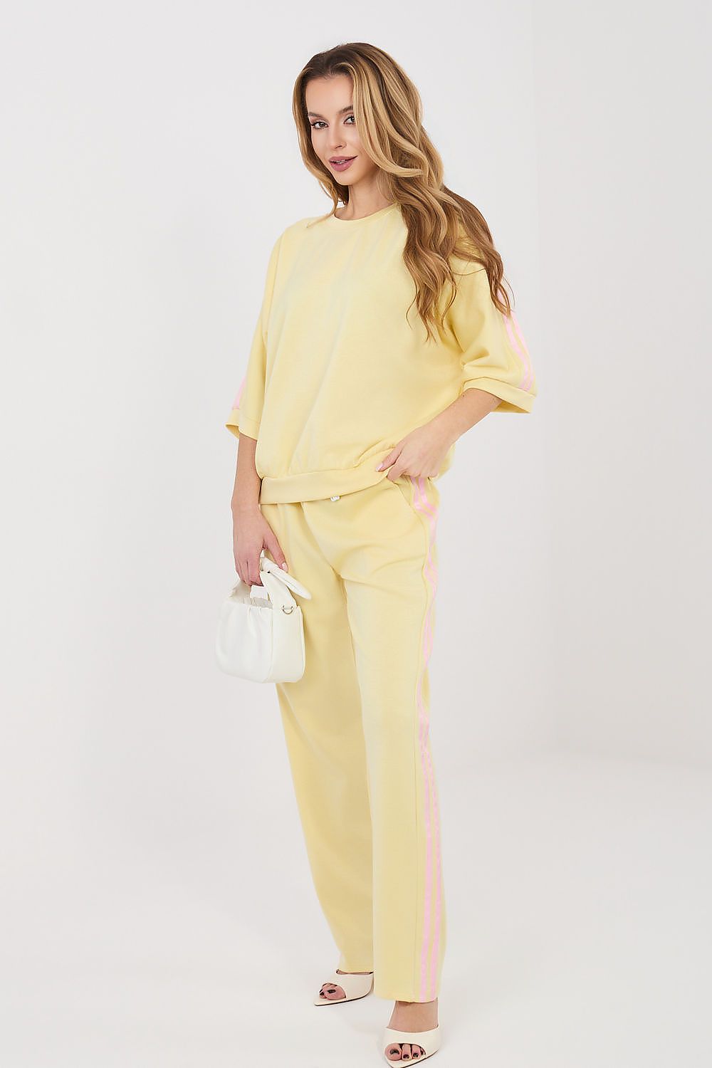yellow matching set alternate angle