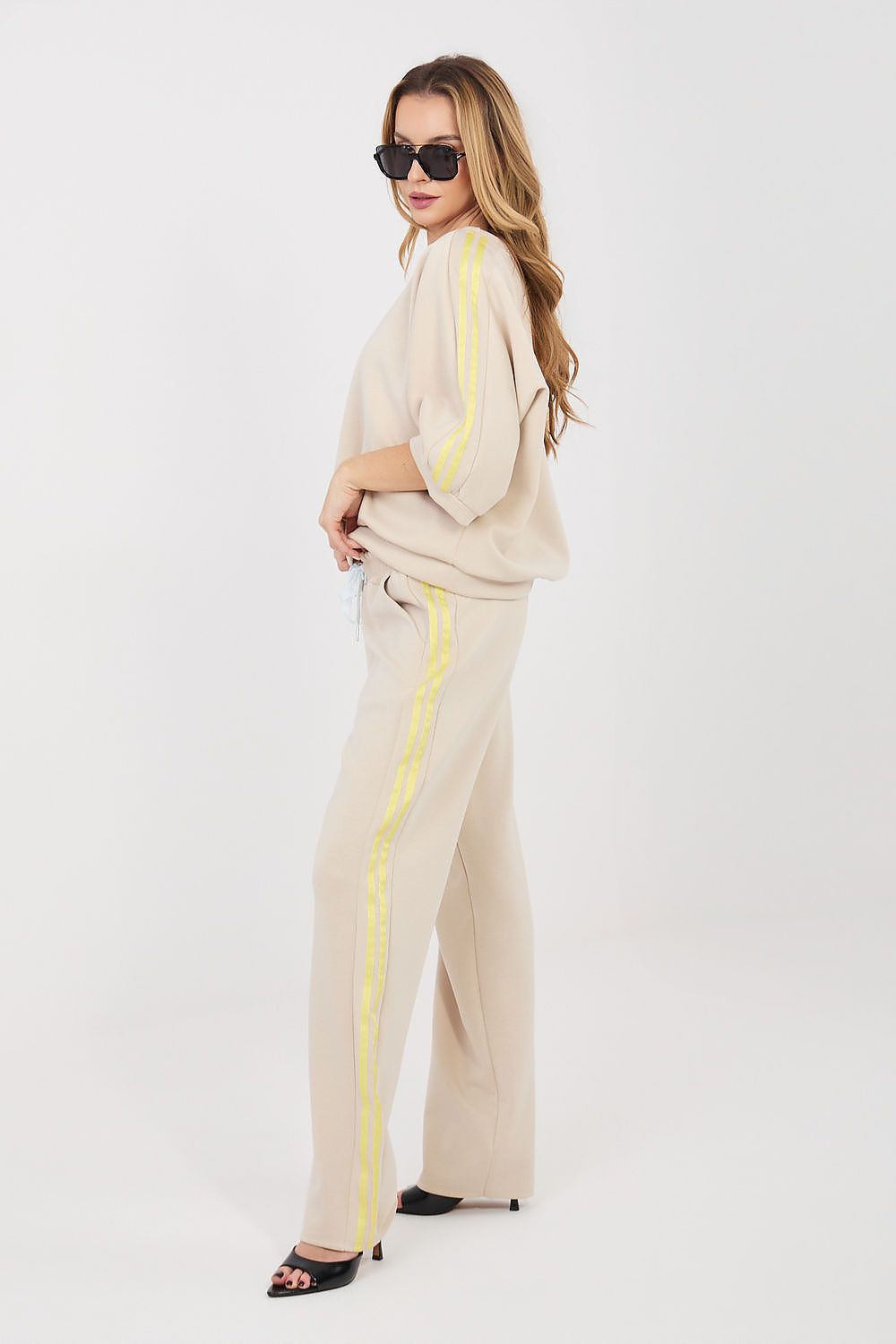 beige matching set alternate angle