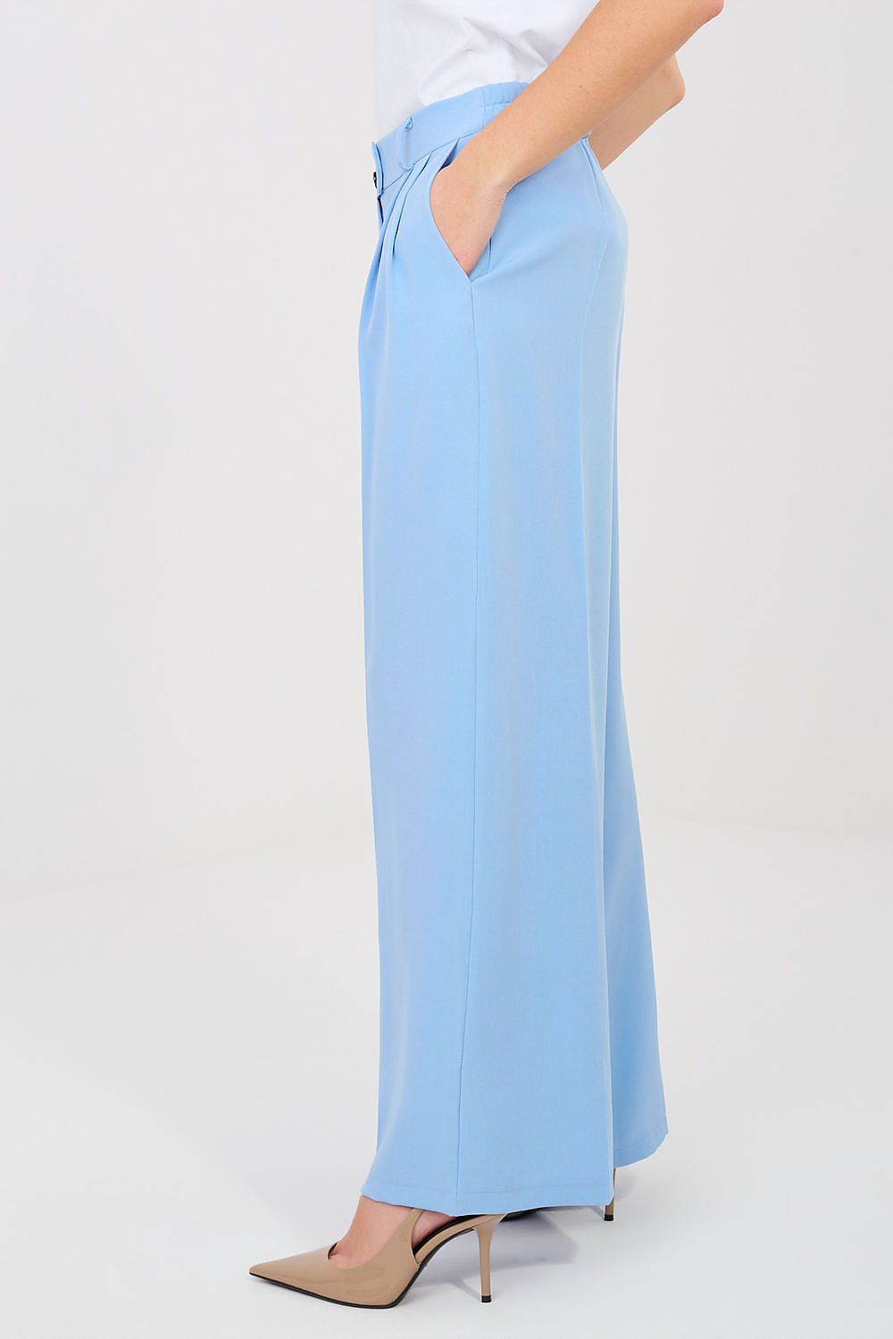 blue women trousers alternate angle