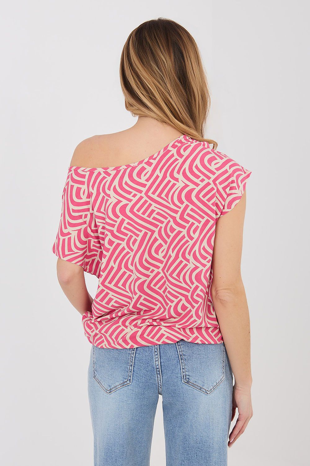 black short sleeve blouse view 6