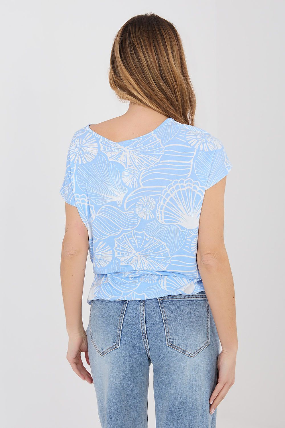 black short sleeve blouse view 17