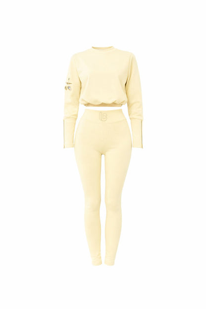 yellow matching set alternate angle