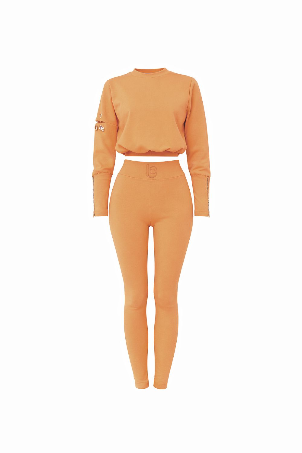 yellow matching set back view