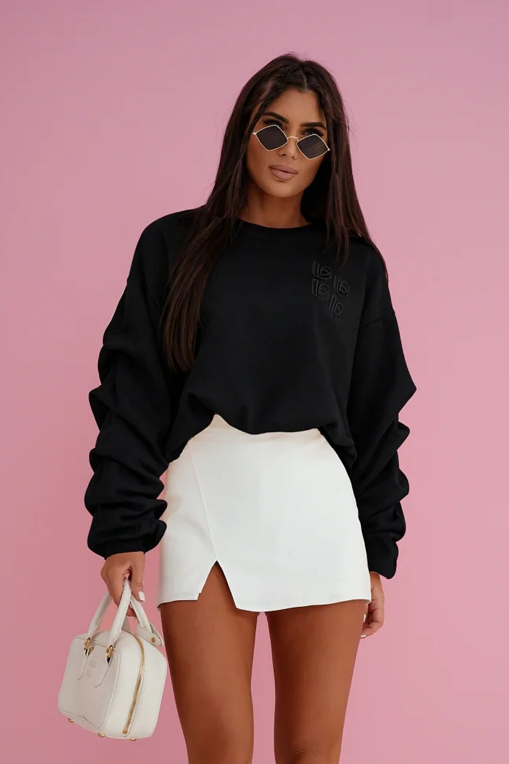 beige sweatshirt view 6