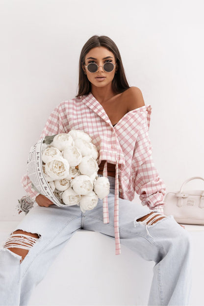 beige long sleeve shirt alternate angle