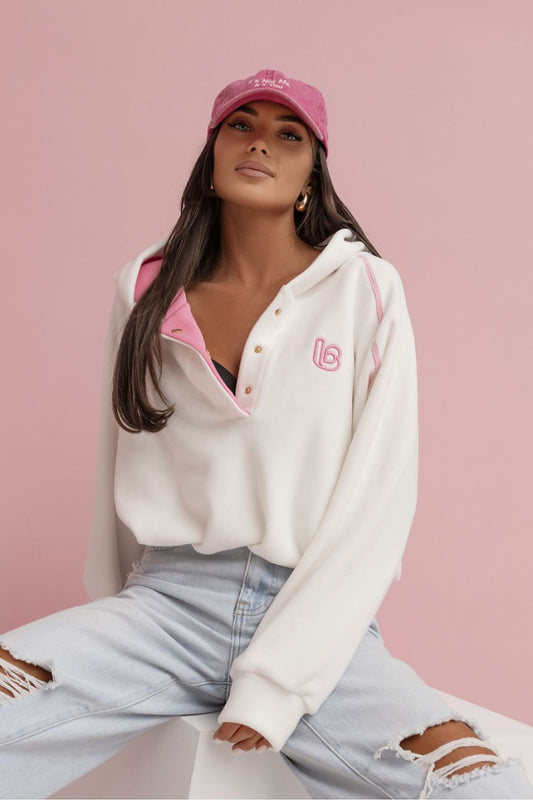 beige sweatshirt front view