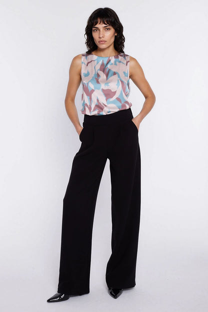 blue women trousers view 7