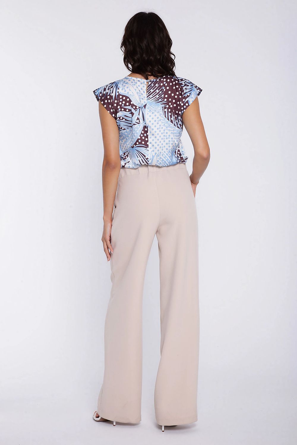 blue women trousers view 12