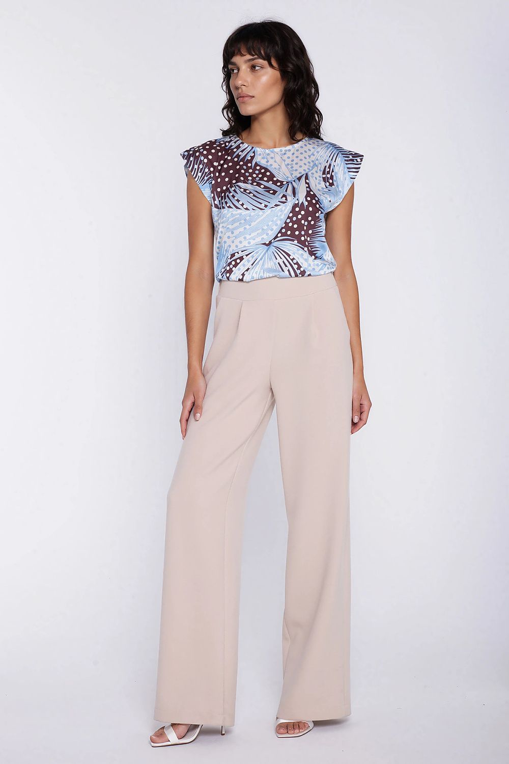 blue women trousers view 13