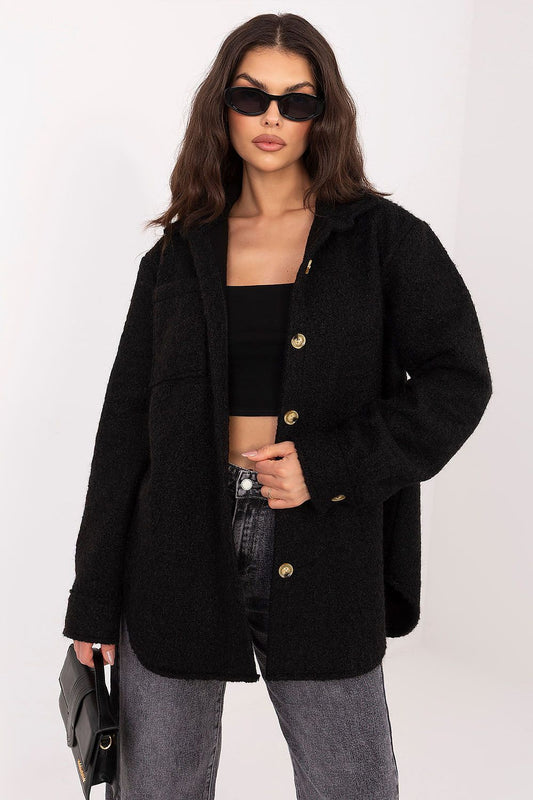 black jacket front view