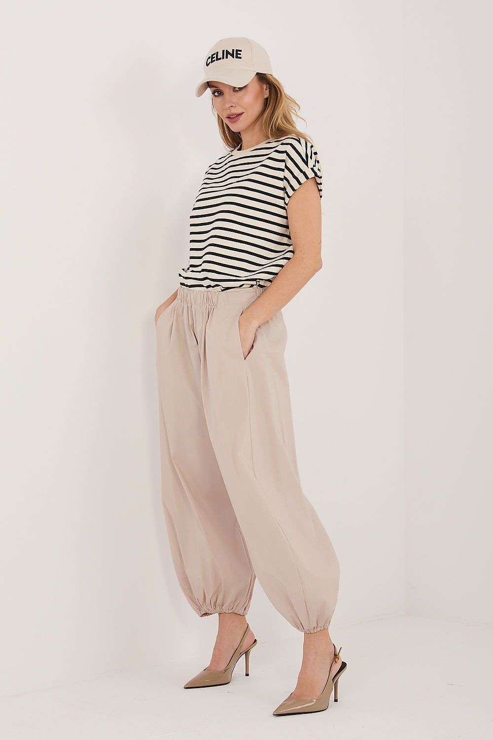 green women trousers view 8
