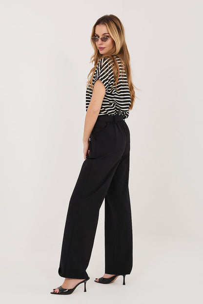 blue women trousers view 6