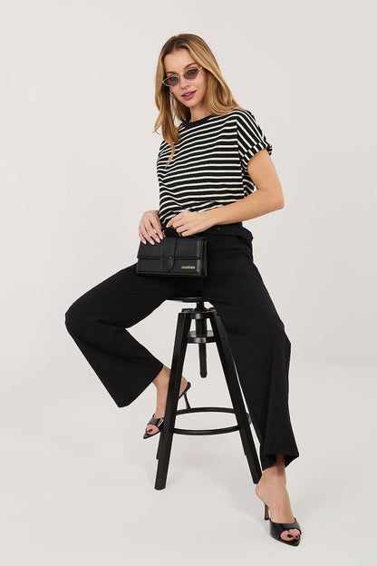 blue women trousers view 8