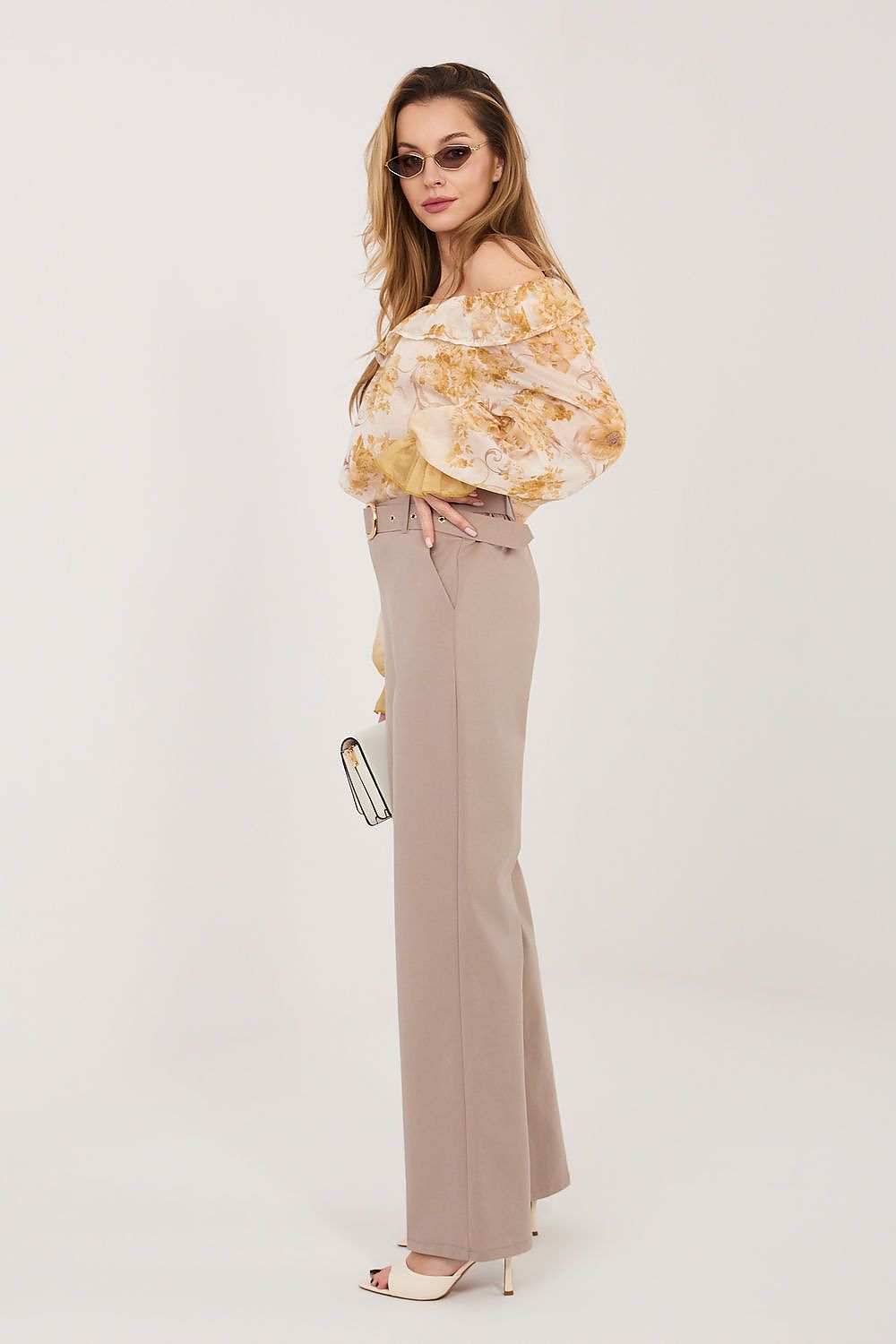 blue women trousers view 17