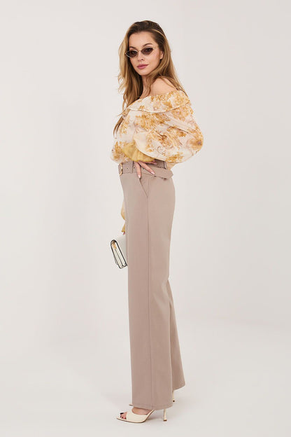 blue women trousers view 17