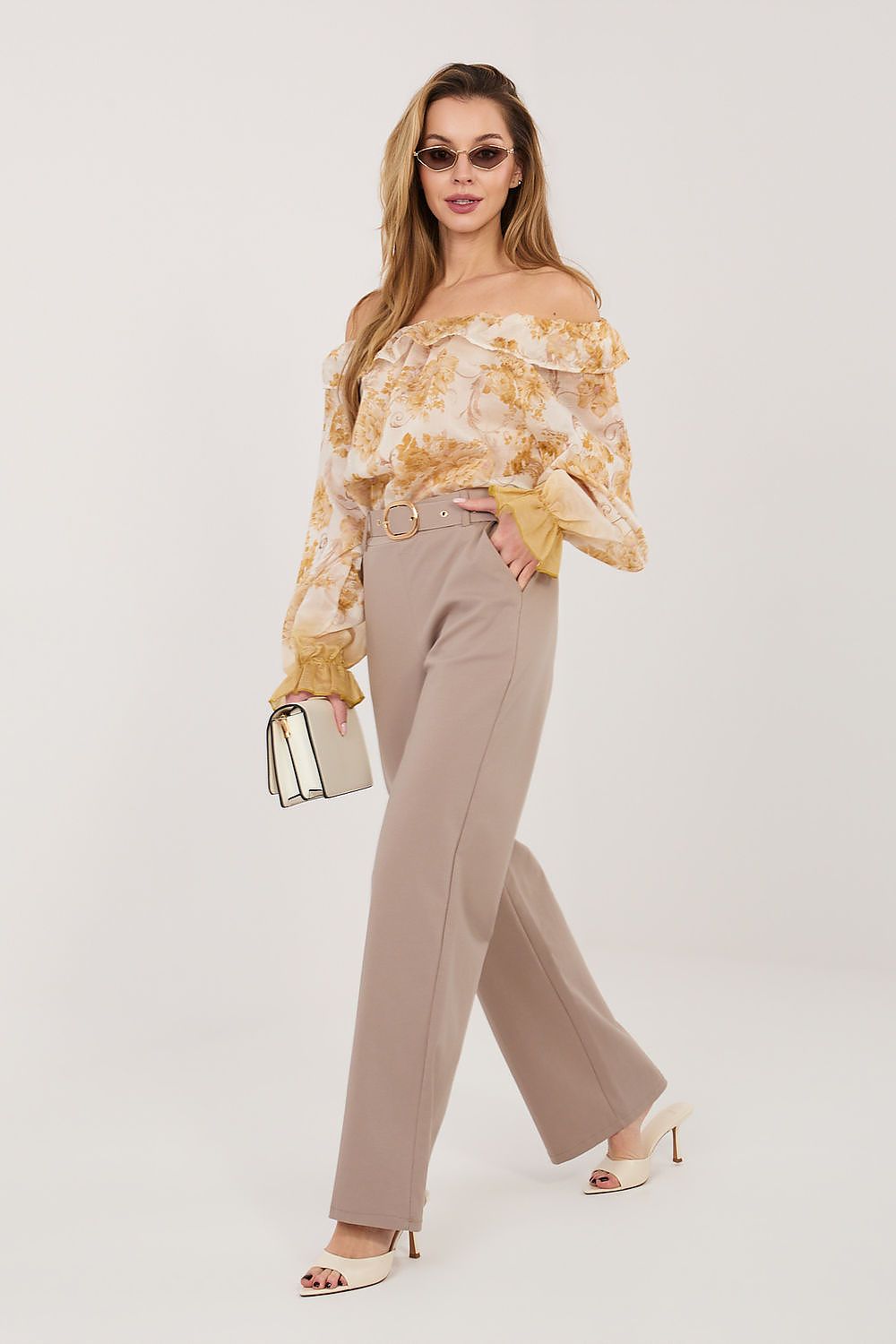 blue women trousers view 18