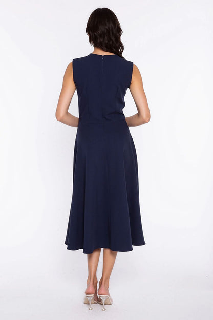 pink sleeveless mini day dress view 7