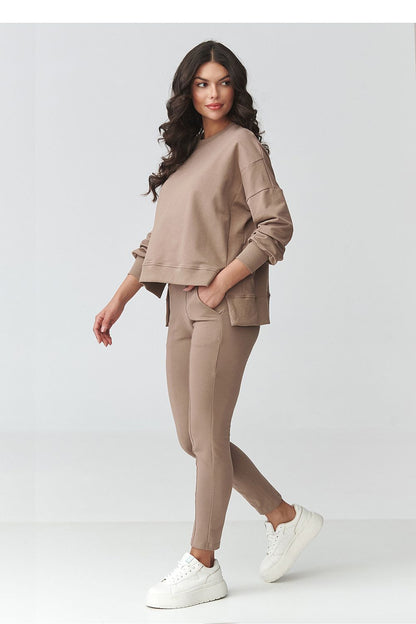 brown matching set alternate angle