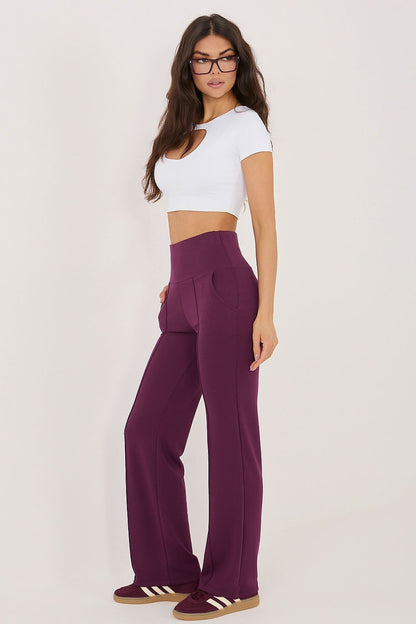violet mini tracksuit trousers alternate angle