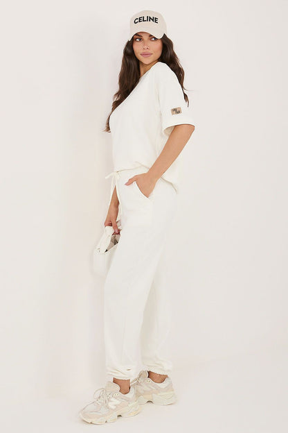 beige matching set alternate angle