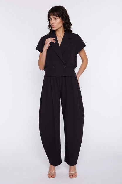 navy blue women trousers view 6