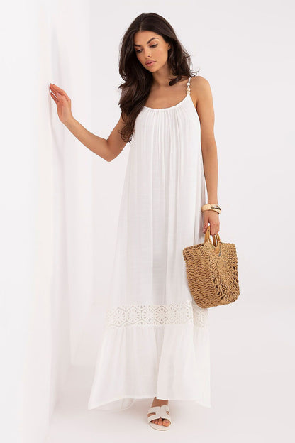 beige mini maxi day dress view 7