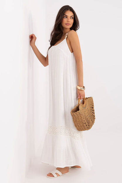 beige mini maxi day dress view 8