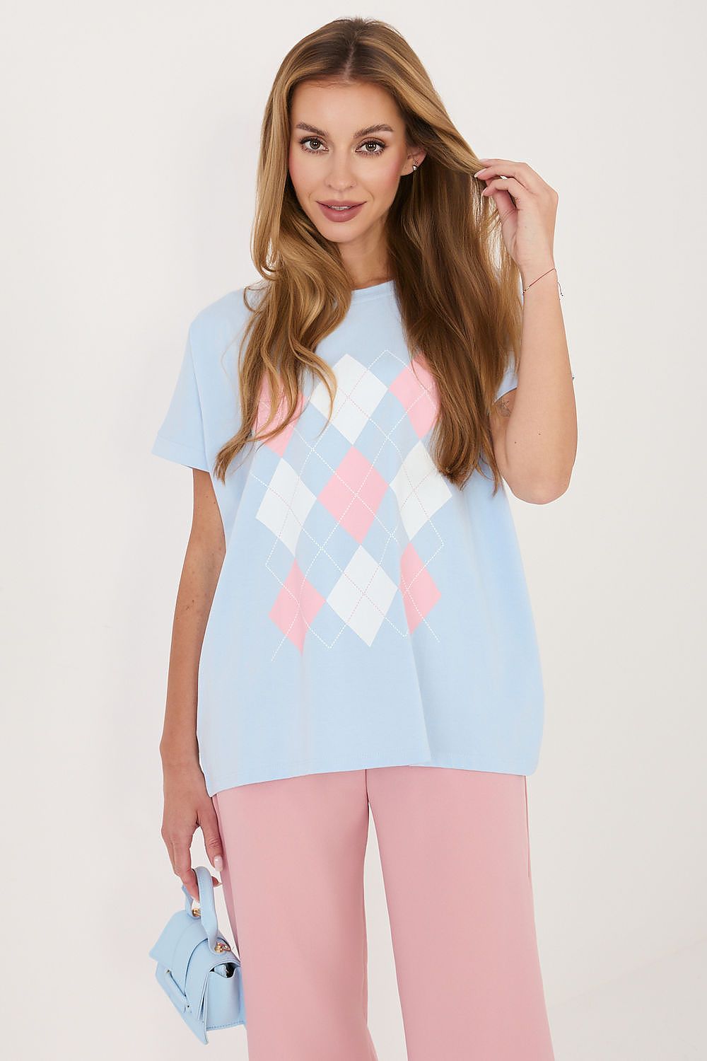 white short sleeve mini blouse view 9