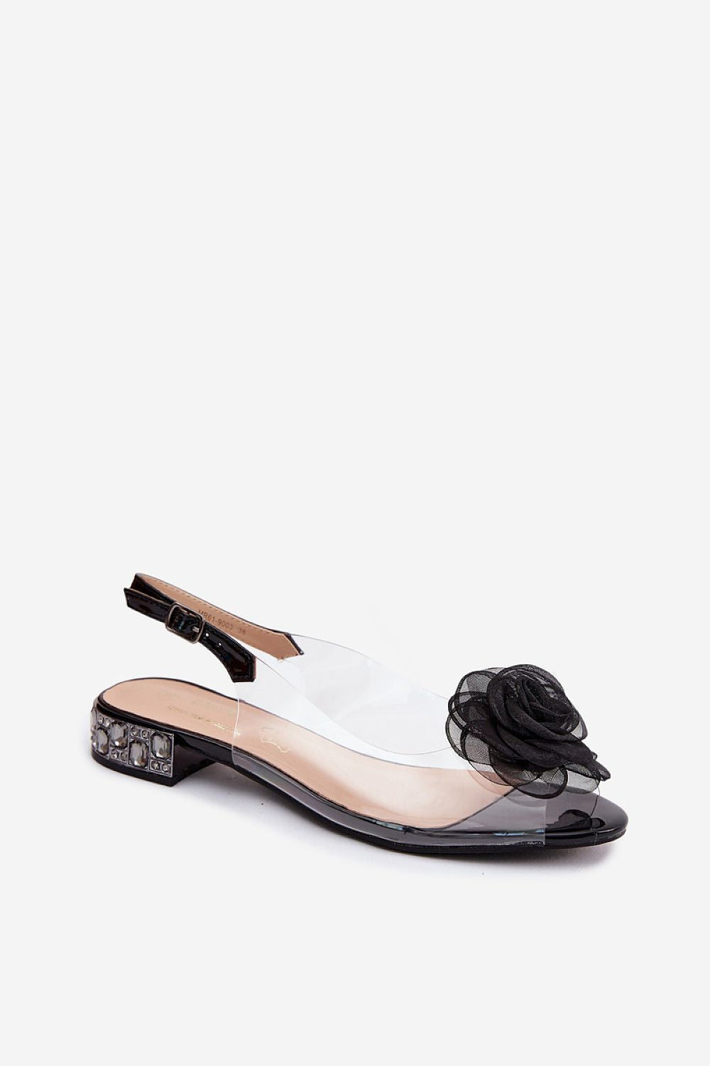 Women's Grey, Black, and Yellow 2.5 Cm Heel Sandals view 6