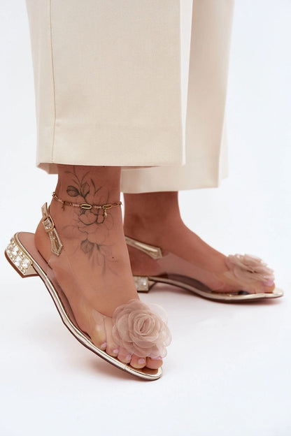 Women's Grey, Black, and Yellow 2.5 Cm Heel Sandals view 11